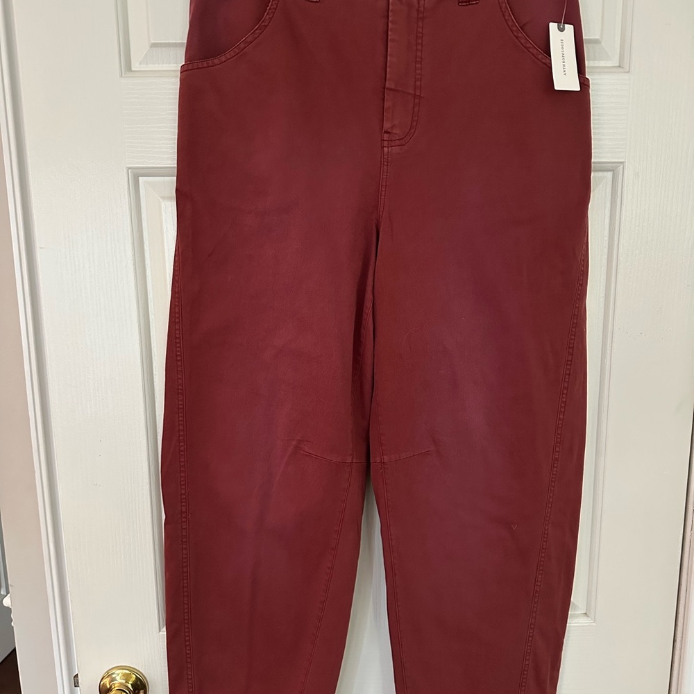 Pilcro by Anthropologie Red barrel Leg Pants